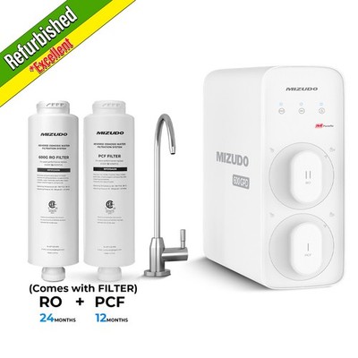 【99% NEW】Reverse Osmosis System, 600 GPD,8 Stage Tankless Under Sink w/2 Filters
