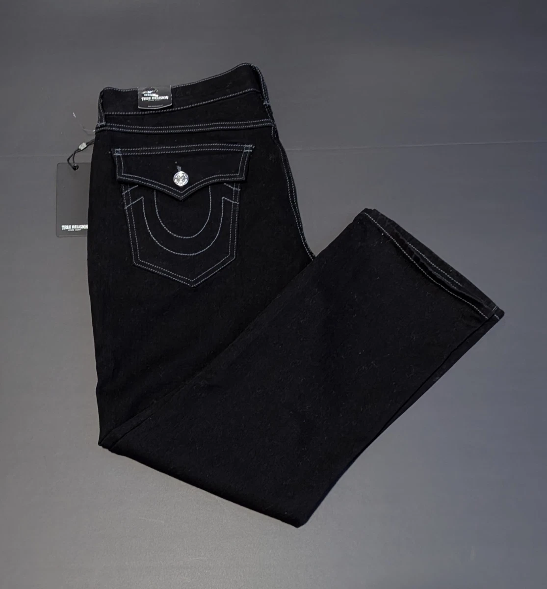 True Religion Black Jeans for Men for sale - eBay