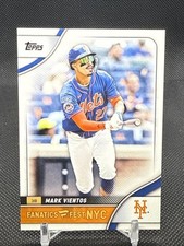 2025 Topps Mark Vientos Fanatics Fest NYC Exclusive FFNYC New York Mets #8