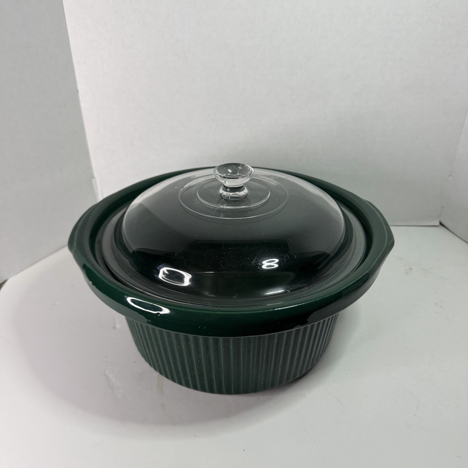 Rival Crock Pot 3355 5 Qt Green Stoneware
