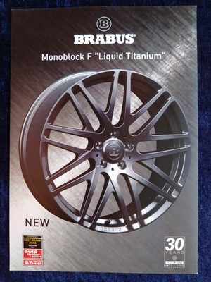 Brabus Felgen, Prospekt 2011 ''Monoblock F, Liquid Titanium