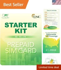 Versatile 3-in-1 Prepaid SIM with Dual US & China Numbers - Plans from $10/mo