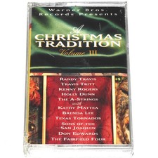 A Christmas Tradition Volume III Cassette Tape 1993 Holiday Music NEW SEALED