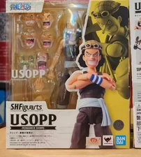 Bandai S.H.Figuarts One Piece USOPP -ROMANCE DAWN- Action Model Figure Toy New