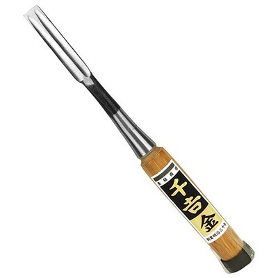 SENKICHI/Gold 12MM Japanese Long Chisel OIKOMI NOMI Real Forging Made in Japan