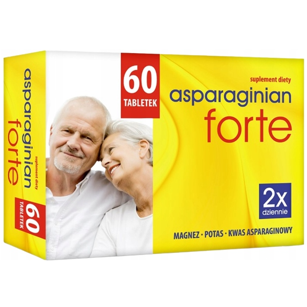 (Einheit/0,15€) Asparaginian Forte Magnesium Asparaginsäure 60 Tabletten D/S