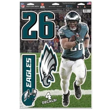 SAQUON BARKLEY PHILADELPHIA EAGLES MULTI-USE DECALS 11"X17" LIKE A FATHEAD