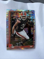 2025 TOPPS CHROME REFRACTOR #71 JEROME FORD BROWNS