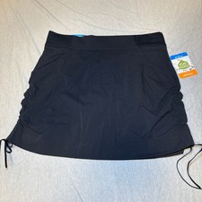 Columbia Omni-Shield Black Active Fit Skort Skirt Outdoor New NWT M