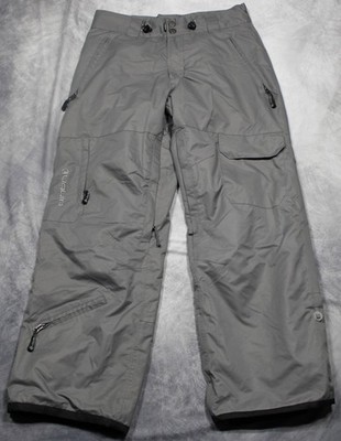 Liquid Snow Pants Mens 34x30 Gray Waterproof Insulated Ski 5000mm M190400LY