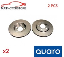 BREMSSCHEIBEN SATZ PAAR VORNE QUARO QD1119 2PCS A FÜR SKODA FABIA I,FABIA II