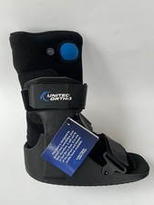 United Ortho Short Air Cam Walker Fracture Boot, Small, Black
