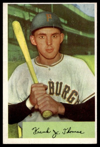 1954 Bowman Frank Thomas Rookie Pittsburgh Pirates #155 A1