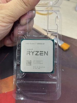 AMD Ryzen 7 5800X3D 3D V-Cache CPU, AM4, Zen 3, 96MB L3 - Desktop