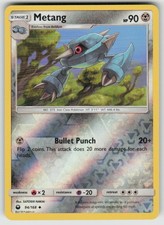 Metang 94/168 Uncommon Celestial Storm Pokemon Reverse Holo Lightly Played
