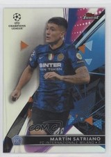 2021-22 Topps Finest UCL Refractor Martin Satriano Martín Satriano #40 le6