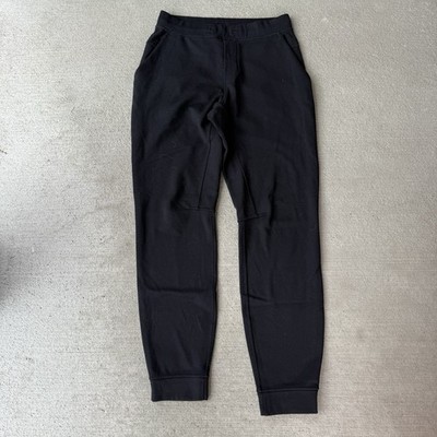 Lululemon Men s At Ease Jogger Pants Size M Black Tapered Fit Sweatpants