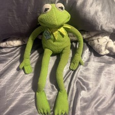 Magic Talking KERMIT THE FROG Plush Sesame Street 30th anniversary 1999 Muppets