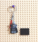 Minifigure Keychain Custom Star Wars Darth Malgus w/Lightsaber Charm Stand SWTOR — photo 2