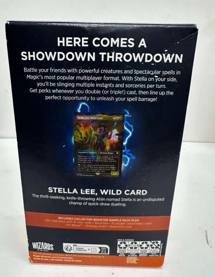 MAGIC THE GATERING COMMANDER DECK_ TIRO RÁPIDO Foto 2 de 4