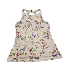 Women's Athleta Floral Underwire Tankini Swim Top  Size 36 B/C