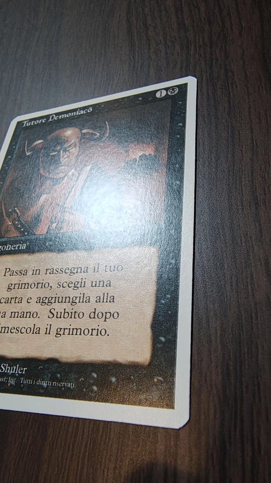 Demonic Tutor Revised Edition Regular Magic Italian 3ed - Image 4 of 4