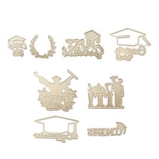 Graduation Metal Cutting Dies Scrapbooking Card Embossing DIY Photo Template