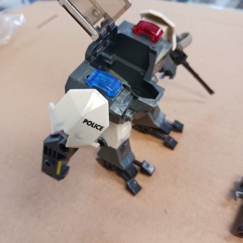 Halo Mega Bloks Sector 12 Police Cyclops Set 97326 Incomplete w/ Figure NMPD - Picture 6 of 10