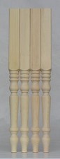 Writing Desk Table Legs,Set of 4, Solid Pine  55*55*736mm Quality Turned A55WD