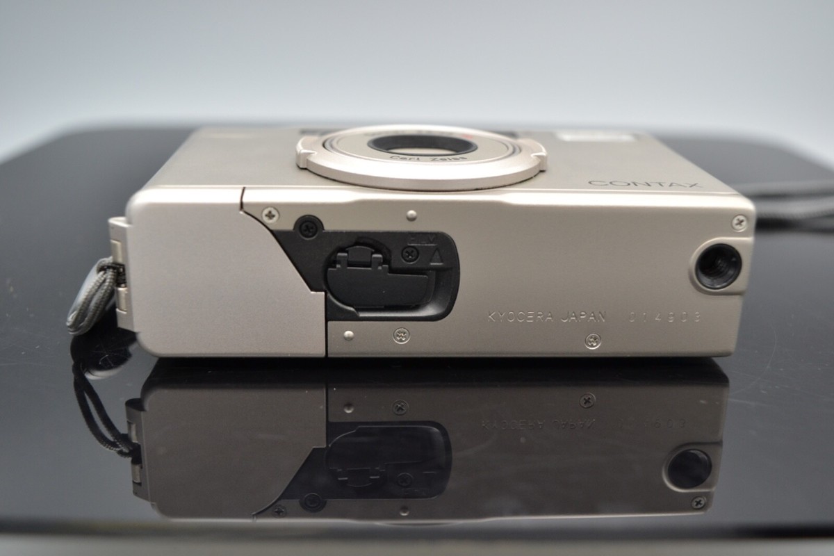 CONTAX Tix シルバー コンパクトデジタルカメラ 中古】CONTAX コンタックス Tix シルバー コンパクトフィルム