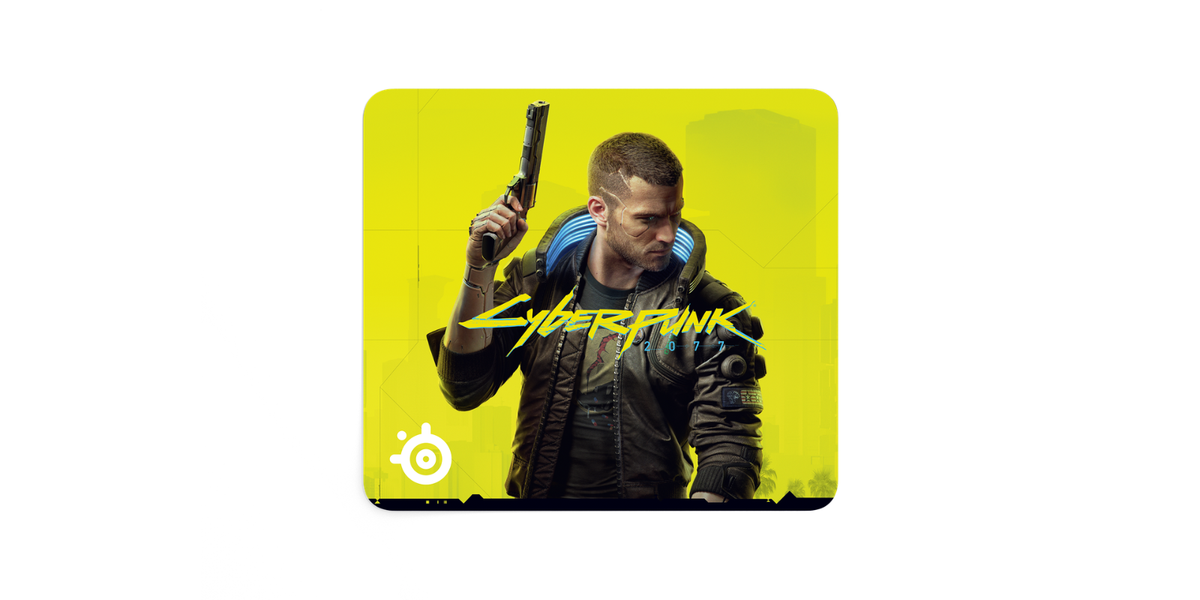 SteelSeries QcK Cyberpunk 2077 LIMITED EDITION Large Gaming