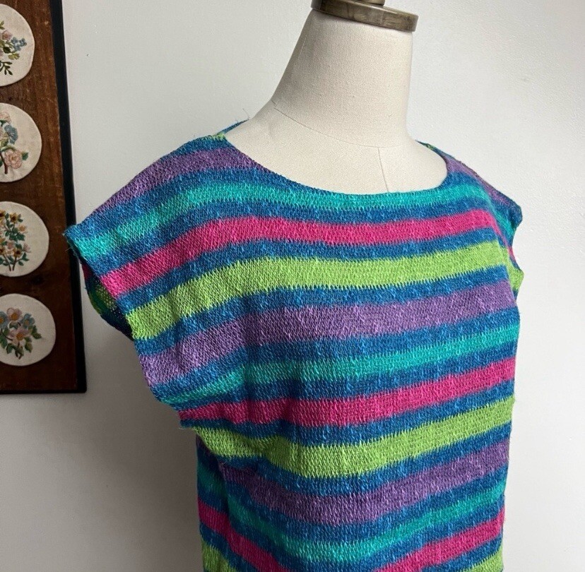 トップス 80s 90s Made in ITALY linen pullover 80s 90s Made in ITALY linen pullover