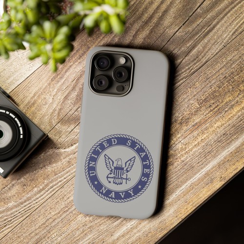 Navy Tough Phone Case, Color Options, Military Phone Cover, Retired Navy Gift - 第 56/269 張圖片