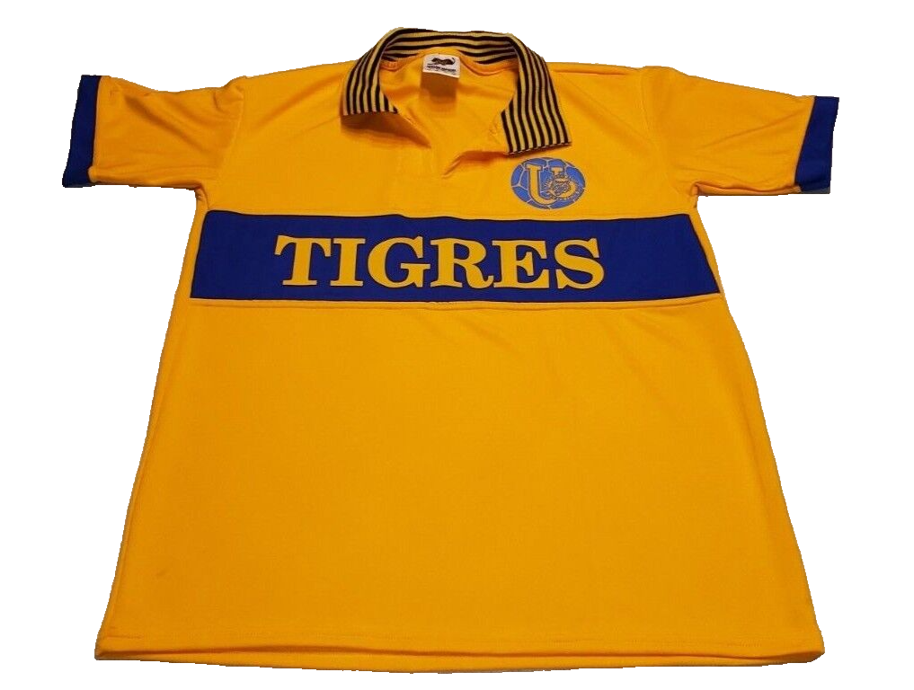 M Jersey Tigres UANL Size: M Season 77-78 Retro Soccer Color