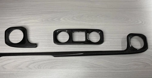Carbon Fiber Front Panel Interior Trim For 2019-25 Benz W464 W463a G63 G550 G500 - Picture 7 of 10
