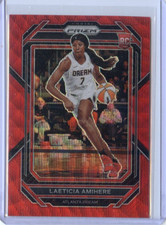 2023 Panini Prizm WNBA  Ruby Wave NO. 140 Laeticia Amihere - Atlanta Dream