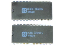 ICM7170AIPG "Original" Harris  24P DIP CMOS IC  2  pcs
