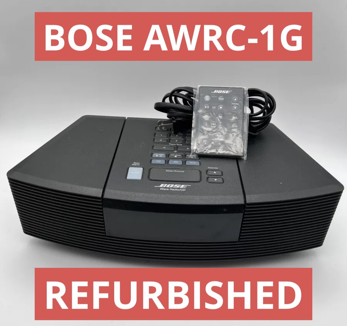 Refurbished Bose Wave Radio Music System AM/FM CD Player Refurbished Bose Wave Radio Music System AM/FM CD Player