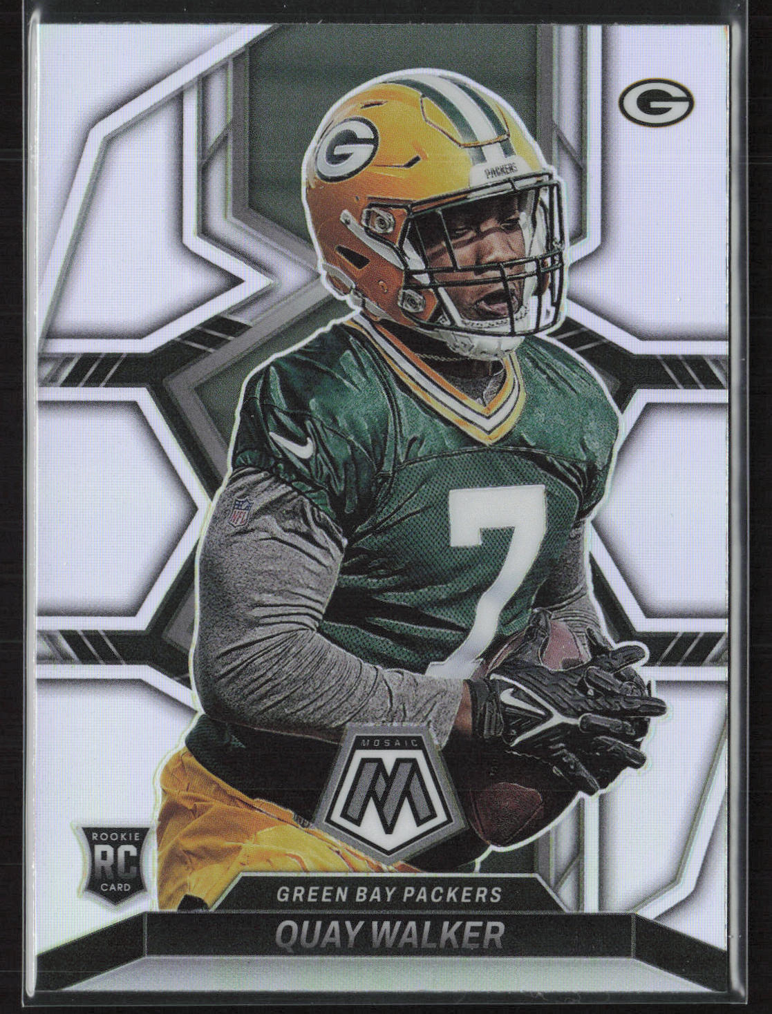 2022 Panini Mosaic #372 Quay Walker Silver