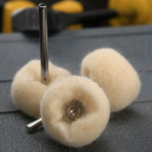 20pcs 25mm Polishing Buffing Fine Wool Ball Wheel for Power Grinder Rotary Tool - Picture 4 of 12