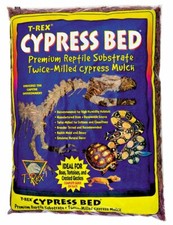 T-Rex Reptile Terrarium Substrate - Cypress Bed 4qt bag