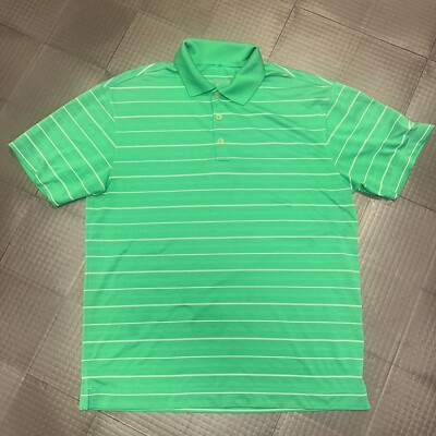 kelly green nike polo
