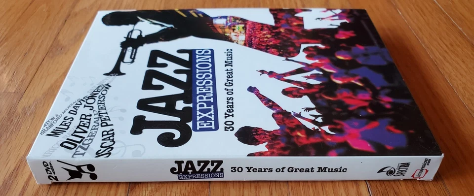 JAZZ EXPRESSIONS DVD 30 YEARS OF GREAT MUSIC 2 DISC SET COMPLETE EUC JAZZ MUSIC - Image 3 of 4