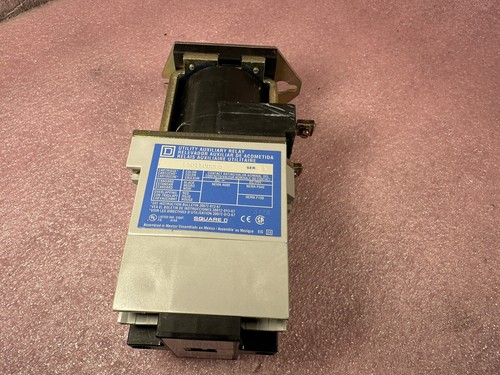 SQUARE D 8501XUD080 UTILITY AUXILIARY 125V-DC OTHER RELAY - Picture 7 of 11