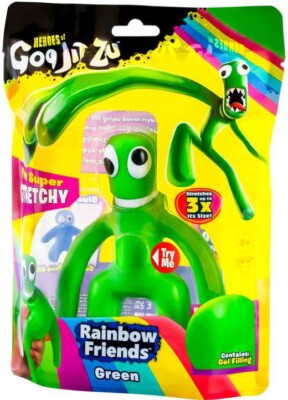 Heroes of Goo Jit Zu Rainbow Friends Green Action Figure [Gel