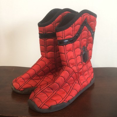 spiderman boot slippers