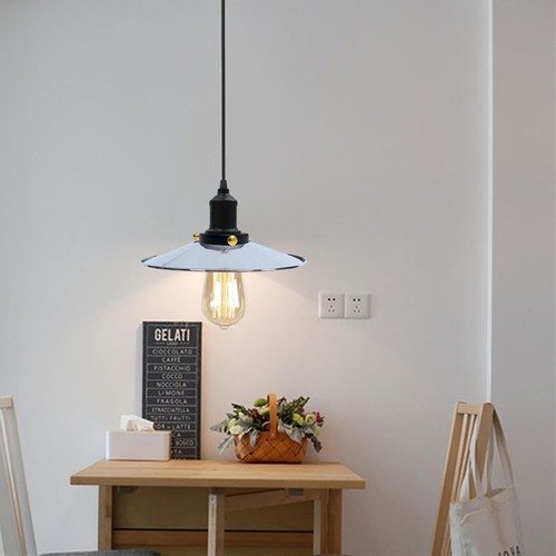 Retro Deckenlampe Hängelampe Vintage-Leuchte Antik Pendelleuchte Industrie E27 - Bild 6 von 15