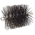 9" Round Medium-Duty (Poly) Chimney Brush 3/8" NPT