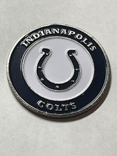 Indianapolis Colts NFL 1" Double-Sided Coin Style Golf Marker - A Beauty