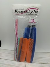 Vintage FreeStyle Multi-Size Combs 12-Piece American Comb Made In USA NEW